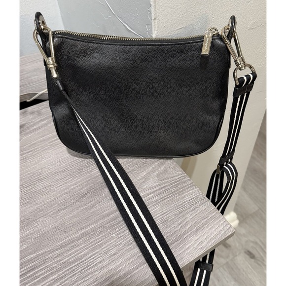 Kate Spade Rosie Women's Small Black Leather Crossbody Bag Adjustable Strap - Picture 8 of 11